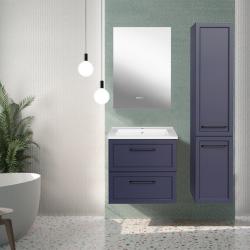 Пенал АСБ-МЕБЕЛЬ Бельмонти софт синий 35*167 см