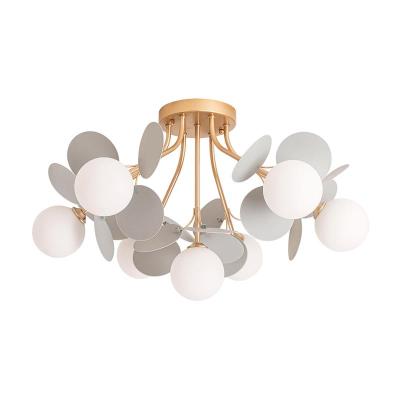 Люстра ARTE LAMP Peacock A1369PL-7GY Золото