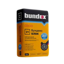 Кладочно-клеевой раствор BUNDEX Блок зимний 25 кг
