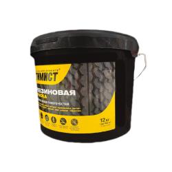 Краска резиновая ОПТИМИСТ RAL 7037 Пыльно-серый 12 кг