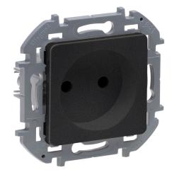 Механизм розетки сетевой LEGRAND Inspiria антрацит 673713