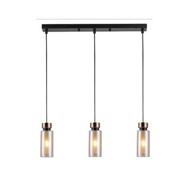 Подвес ЛАЙТ СФЕРА 74338/3 Pearl black+bronze Черный