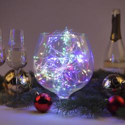 Гирлянда Кольцо ЭРА 1 режим мультиколор 2 м