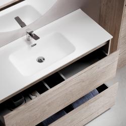 Тумба с раковиной SANCOS Libra Floor 120 дуб галифакс 