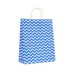 Пакет бум. 33*26*12см Ломанные линии /10523303/UPAK LAND/