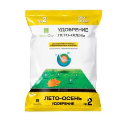 Удобрение минеральное ГАЗОНCITY Лето-осень №2 для газонов 5000 г