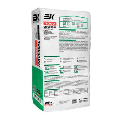 Плиточный клей EK 3000 Universal C1 25 кг