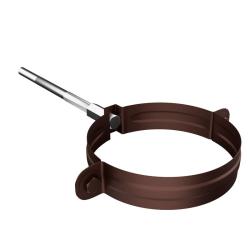 Крепление трубы СТАНДАРТ RAL 8017 универсальное 125*100 мм