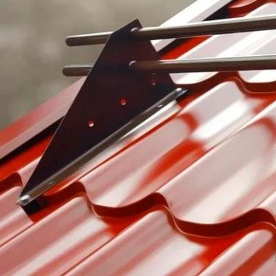 Снегозадержатель трубчатый RAL 8017 1000 мм Снегозадержатель трубчатый RAL 8017 1000 мм