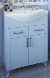 Тумба с раковиной SANFLOR Глория 65 серый Байкал 