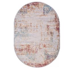 Ковер TOKIO 15434A RED / BLUE овал размер 2,0*2,9 м