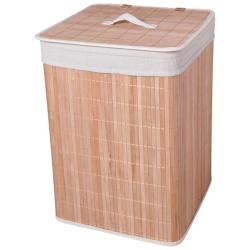 Корзина для белья РЫЖИЙ КОТ серый 61 л 104492