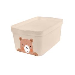 Ящик универсальный PLASTIC REPUBLIC Cute медведь 7,5 л