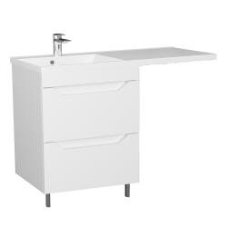 Тумба с раковиной ИРЛЕН Сохо 120 L ящики