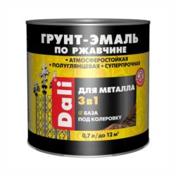 Грунт-эмаль DALI Бесцветный 0,7 л  