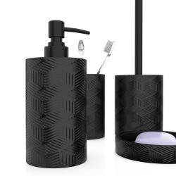 Стакан для зубной пасты FORA Delicate Black 