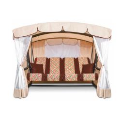 Качели садовые АРНОВЕРК Эдем премиум Шоколад 277*170*188 см