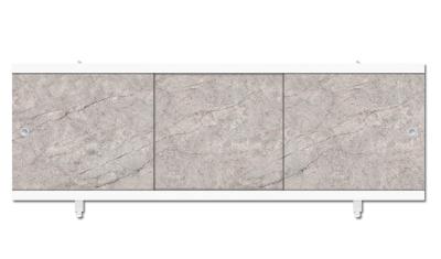 Экран для ванны МЕТАКАМ Монолит-М Камень серый 148 см