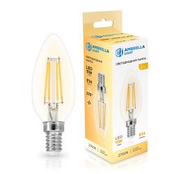 Лампа LED AMBRELLA Filament 11W/E14/2700К свеча 351113