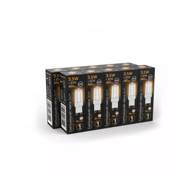 Лампа LED GAUSS 3,5W/G9/3000K капсула 107009105