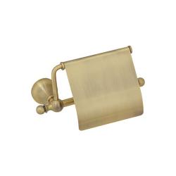 Держатель туалетной бумаги VERAGIO Gialetta bronze с крышкой