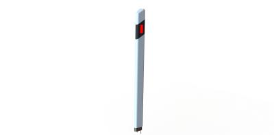 Столбик дорожный полиэтиленовый СДС-С1 Белый 1,5м