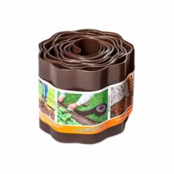 Лента бордюрная ПРОТЕКТ Гофра Коричневый 150*90000 мм