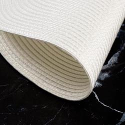 Салфетка подстановочная ДОЛЯНА Лофт белый 38 см 4 шт