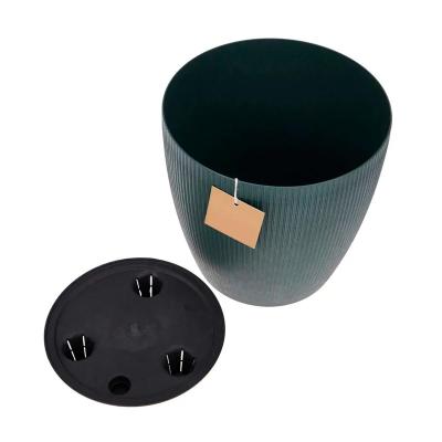 Горшок пластиковый ЛИВИНГРИН Магнолия эко Малахит 3 л