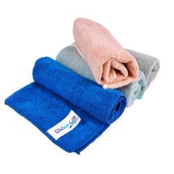 Салфетка микрофибра 30*30см, 4шт  /DSV/