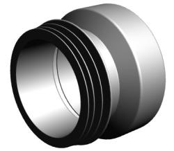 Манжета для унитаза AQUANT прямая