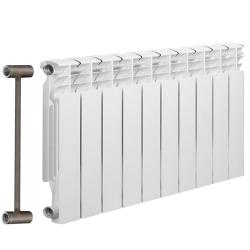Радиатор биметаллический SOLUR В 500*80 мм 10 секции
