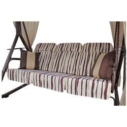 Качели садовые АРНОВЕРК Элегант люкс Шоколад 232*140*195 см