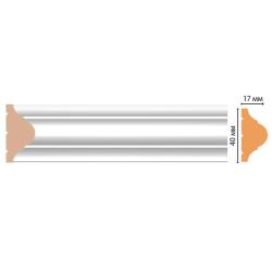 Молдинг DECOMASTER 40*17*2400 мм D002-114