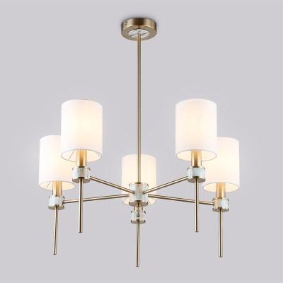 Люстра AMBRELLA High light LH72371/5 DBS/WH Латунь