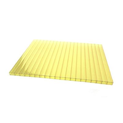 Поликарбонат сотовый Желтый 6 мм