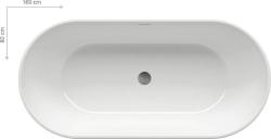 Ванна акриловая RAVAK Freedom O