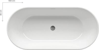 Ванна акриловая RAVAK Freedom O