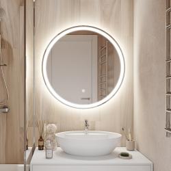 Зеркало CAIMAN Luna New 80 см 