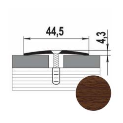 Профиль одноуровневый ЛУКА ПС 04 Орех 088 0,9 м