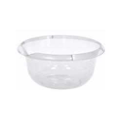 Миска с мерным делением 4л, прозрачный /Элластик-Пласт/