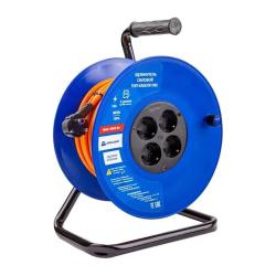 Удлинитель на катушке АТЛАНТ 4 гнезда 20 м 40293