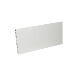 Цоколь ПВХ Н=150 цв. бел (под покраску) L=4м