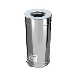 Дымоход-сэндвич CRAFT HF-50B AISI 316/AISI 304 0,8 мм 0,5 м 115/200 мм