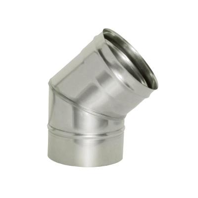 Колено ДЫМОК AISI 439 45° 0,8 мм 115 мм