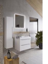 Тумба с раковиной AQWELLA Cube 70 белый