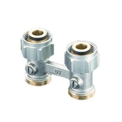 Узел нижнего подключения OVENTROP Multiflex F ZB прямой 3/4*3/4" НГ-ЕК 1015813