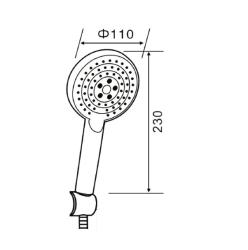 Душевой набор ORANGE APGN003B 