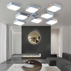 Люстра AMBRELLA Comfort FL4889/8 GR/WD Серый