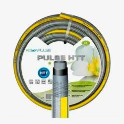 Шланг поливочный AQUAPULSE Pulse htt Серый, желтый 1/2" 25 м